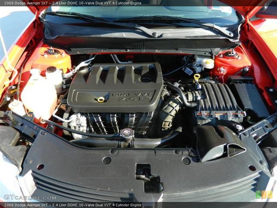 2.4 Liter DOHC 16-Valve Dual VVT 4 Cylinder Engine for the 2009 Dodge Avenger #60323381