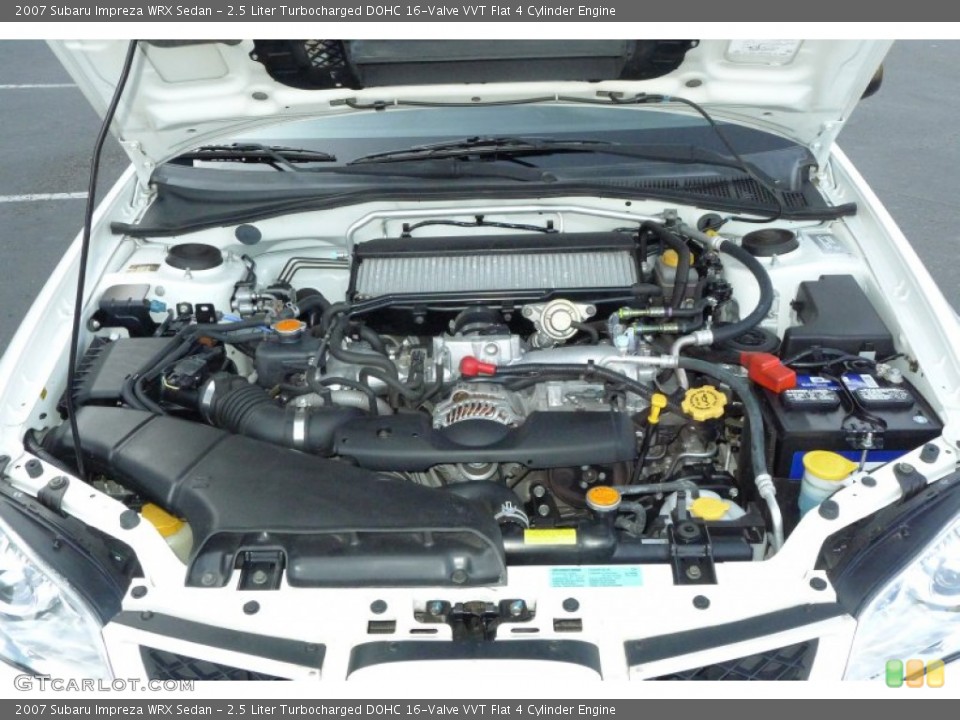 2.5 Liter Turbocharged DOHC 16-Valve VVT Flat 4 Cylinder Engine for the 2007 Subaru Impreza #60326612