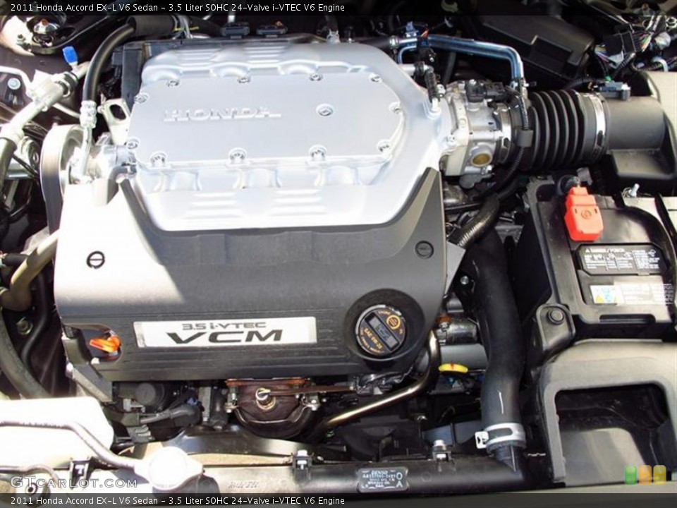 3.5 Liter SOHC 24-Valve i-VTEC V6 Engine for the 2011 Honda Accord #60327539