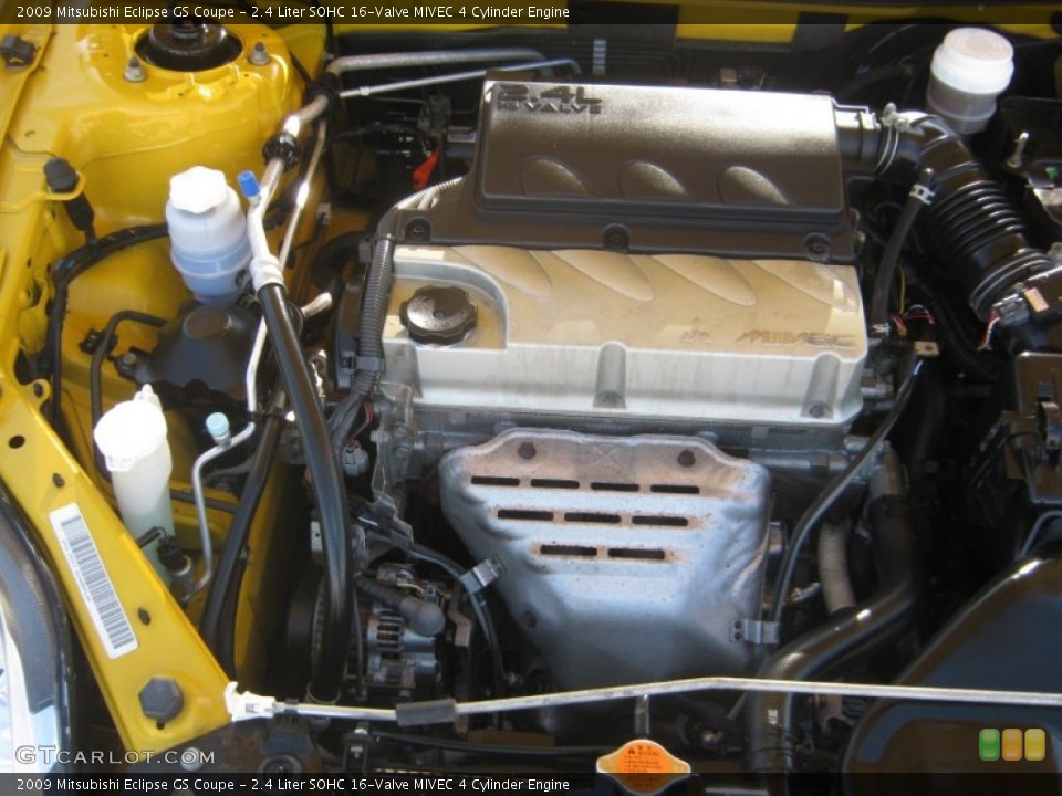 2.4 Liter SOHC 16-Valve MIVEC 4 Cylinder Engine for the 2009 Mitsubishi Eclipse #60332684