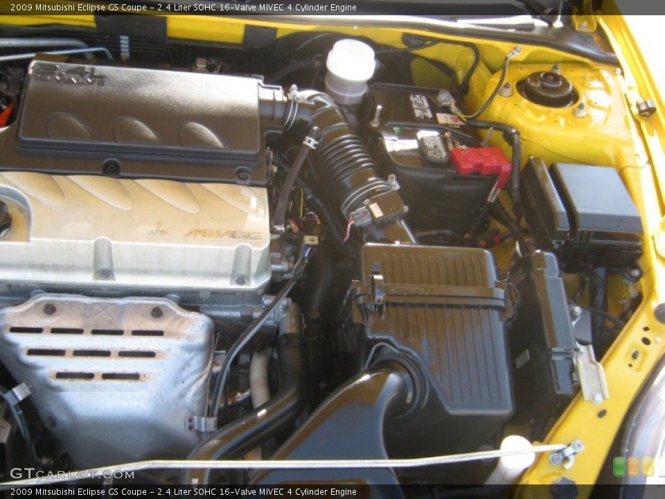 2.4 Liter SOHC 16-Valve MIVEC 4 Cylinder Engine for the 2009 Mitsubishi Eclipse #60332696