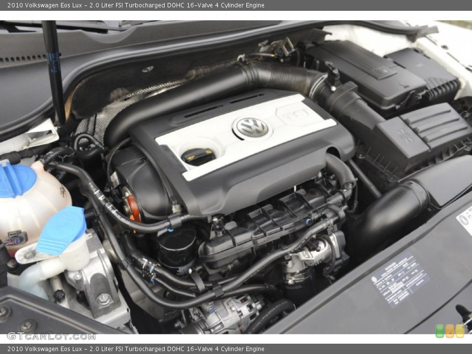 2.0 Liter FSI Turbocharged DOHC 16-Valve 4 Cylinder Engine for the 2010 Volkswagen Eos #60335654