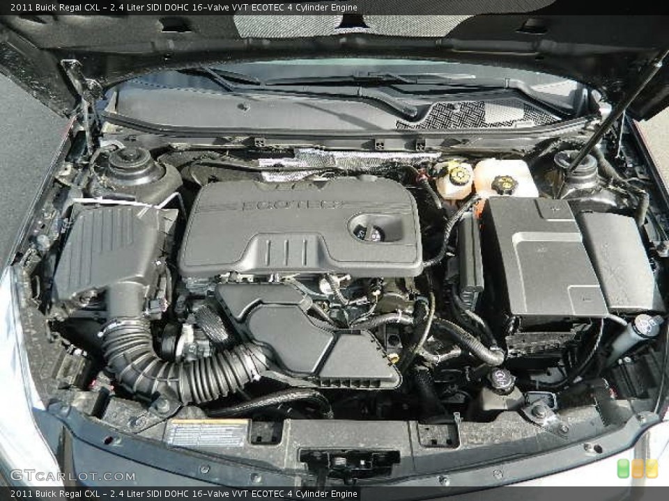 2.4 Liter SIDI DOHC 16-Valve VVT ECOTEC 4 Cylinder Engine for the 2011 Buick Regal #60338891