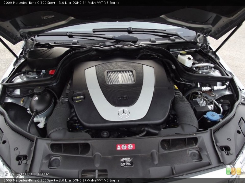 3.0 Liter DOHC 24-Valve VVT V6 Engine for the 2009 Mercedes-Benz C #60355418