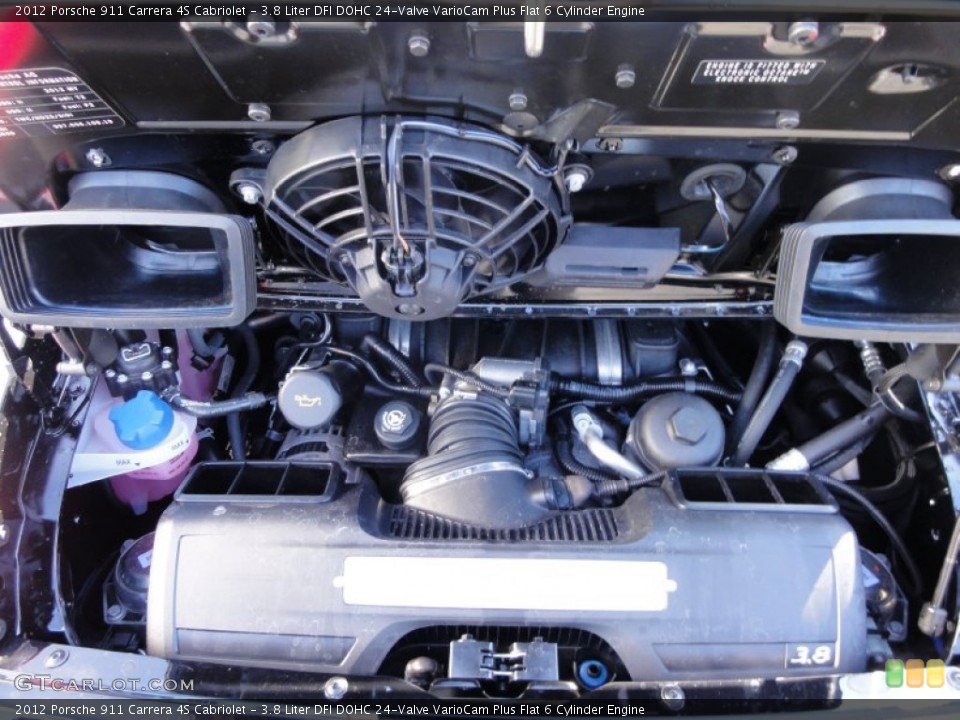 3.8 Liter DFI DOHC 24-Valve VarioCam Plus Flat 6 Cylinder Engine for the 2012 Porsche 911 #60358518