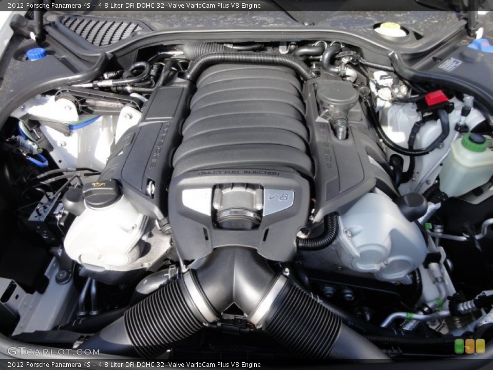 4.8 Liter DFI DOHC 32-Valve VarioCam Plus V8 Engine for the 2012 Porsche Panamera #60360291