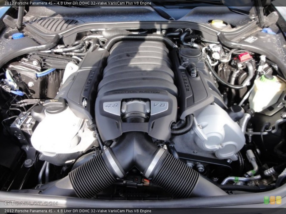 4.8 Liter DFI DOHC 32-Valve VarioCam Plus V8 Engine for the 2012 Porsche Panamera #60361842