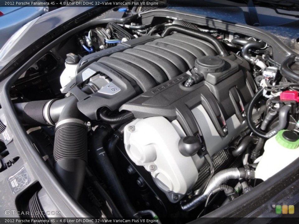4.8 Liter DFI DOHC 32-Valve VarioCam Plus V8 Engine for the 2012 Porsche Panamera #60361854