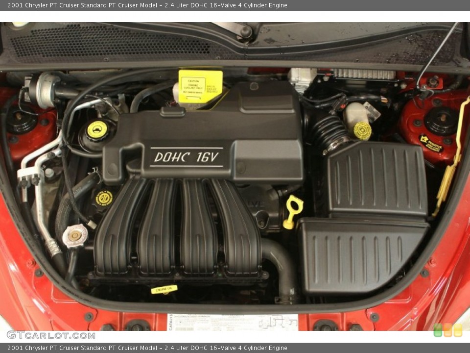 2.4 Liter DOHC 16-Valve 4 Cylinder 2001 Chrysler PT Cruiser Engine