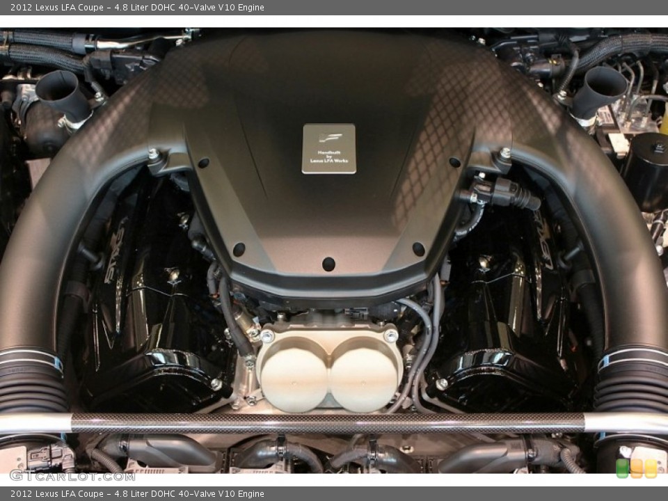 4.8 Liter DOHC 40-Valve V10 Engine for the 2012 Lexus LFA #60363011