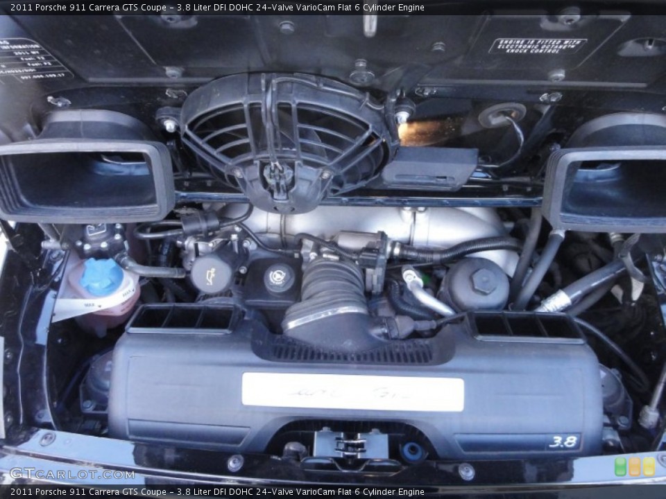3.8 Liter DFI DOHC 24-Valve VarioCam Flat 6 Cylinder Engine for the 2011 Porsche 911 #60363687