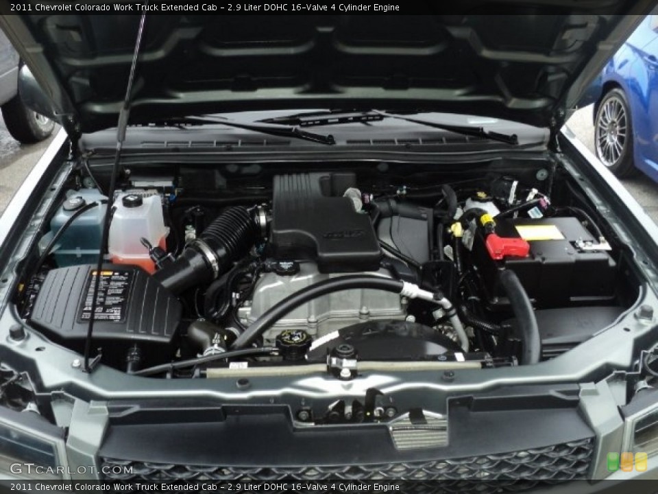 2.9 Liter DOHC 16-Valve 4 Cylinder Engine for the 2011 Chevrolet Colorado #60363735