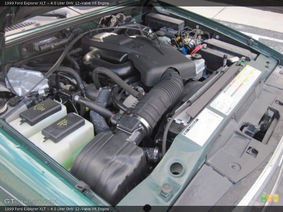 4.0 Liter OHV 12-Valve V6 Engine for the 1999 Ford Explorer #60365154 | GTCarLot.com 1999 Ford Explorer Engine 4.0 L V6
