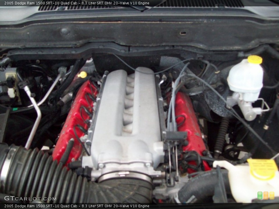 8.3 Liter SRT OHV 20-Valve V10 Engine for the 2005 Dodge Ram 1500 #60366351