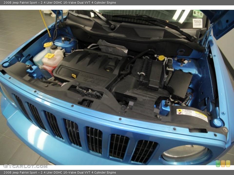 2.4 Liter DOHC 16-Valve Dual VVT 4 Cylinder Engine for the 2008 Jeep Patriot #60376710