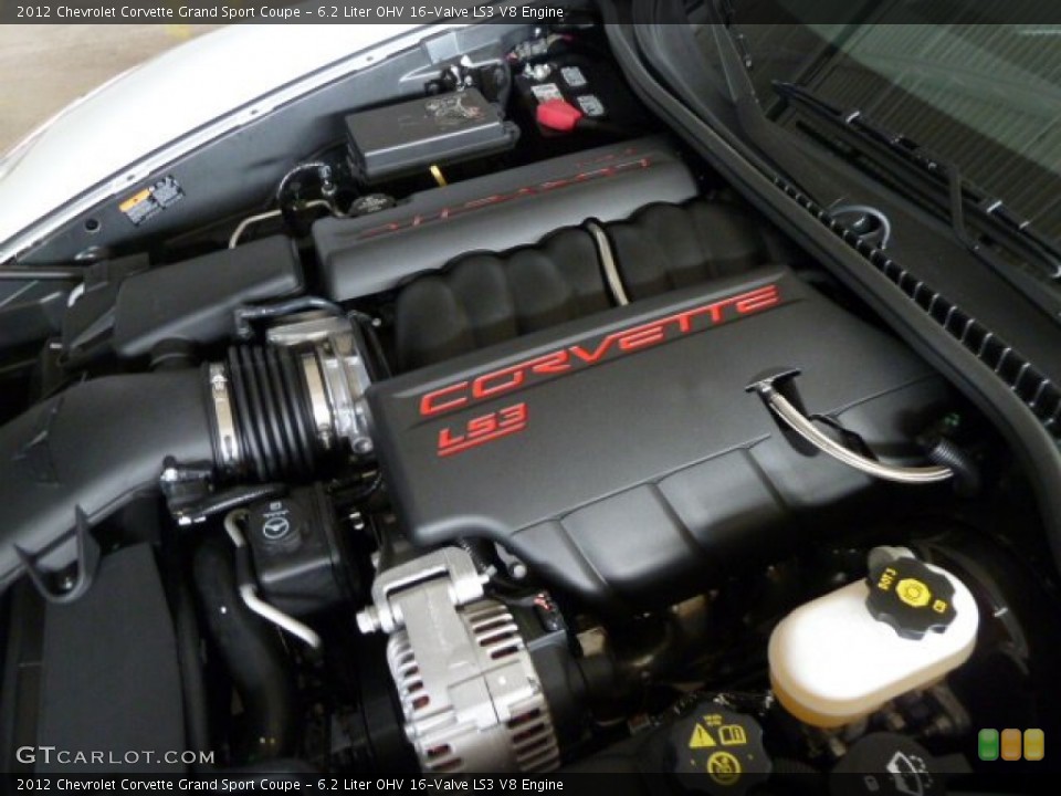 6.2 Liter OHV 16-Valve LS3 V8 Engine for the 2012 Chevrolet Corvette #60384379