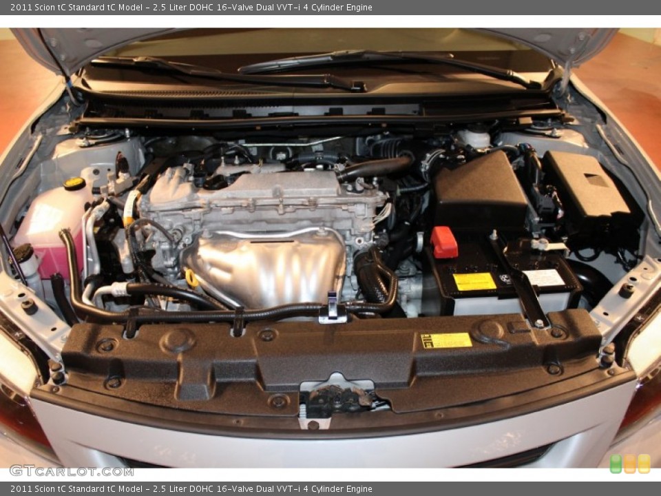 2.5 Liter DOHC 16-Valve Dual VVT-i 4 Cylinder Engine for the 2011 Scion tC #60390507