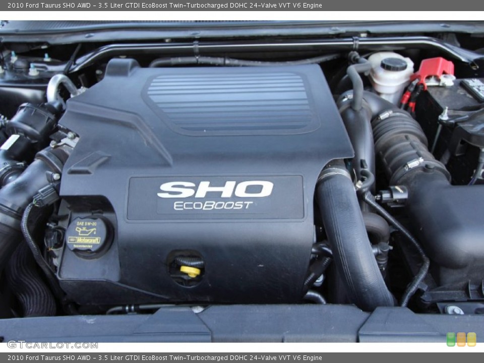 3.5 Liter GTDI EcoBoost Twin-Turbocharged DOHC 24-Valve VVT V6 Engine for the 2010 Ford Taurus #60392554