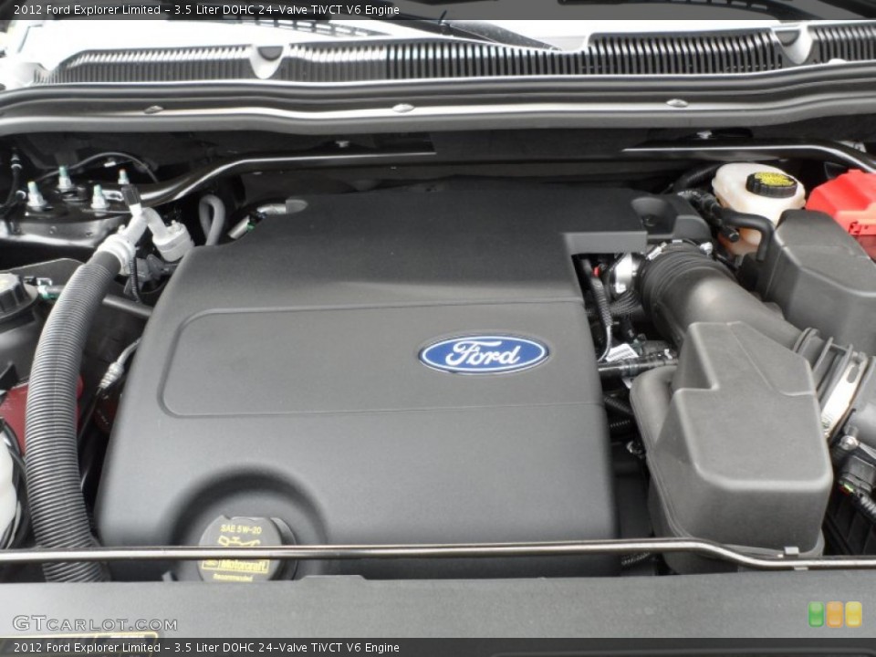 3.5 Liter DOHC 24-Valve TiVCT V6 Engine for the 2012 Ford Explorer #60407538