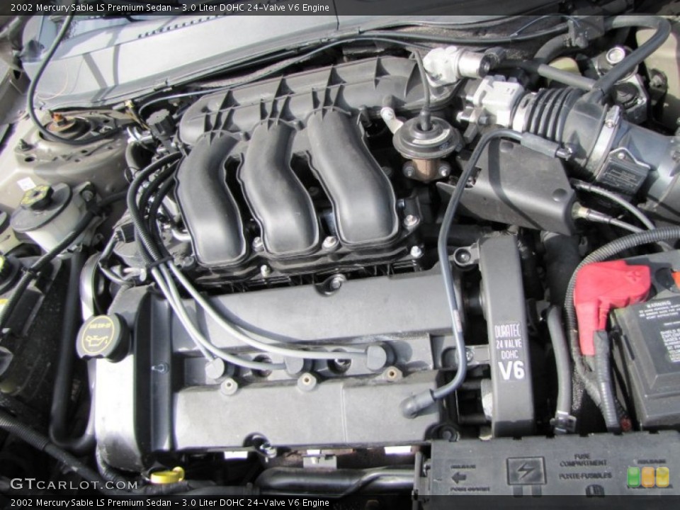 3.0 Liter DOHC 24-Valve V6 Engine for the 2002 Mercury Sable #60408290