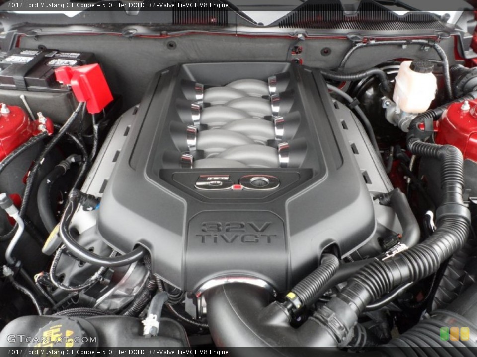 5.0 Liter DOHC 32-Valve Ti-VCT V8 Engine for the 2012 Ford Mustang #60409589