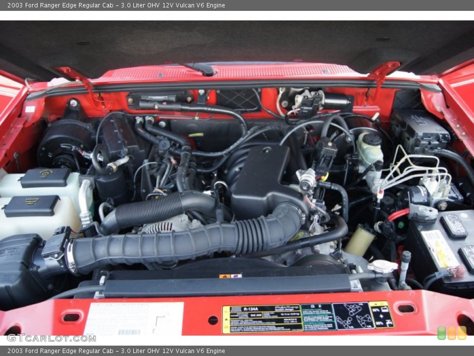 3.0 Liter OHV 12V Vulcan V6 Engine for the 2003 Ford Ranger #60425781