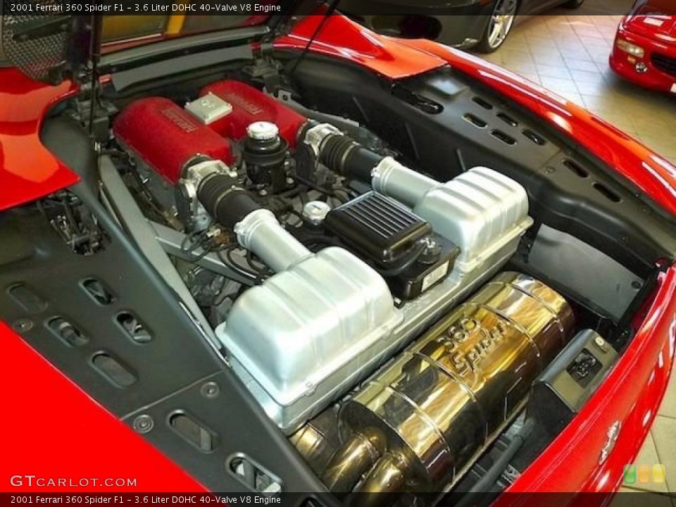3.6 Liter DOHC 40-Valve V8 Engine for the 2001 Ferrari 360 #60442367