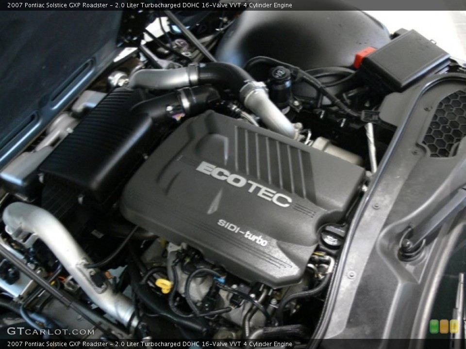 2.0 Liter Turbocharged DOHC 16-Valve VVT 4 Cylinder Engine for the 2007 Pontiac Solstice #60450459