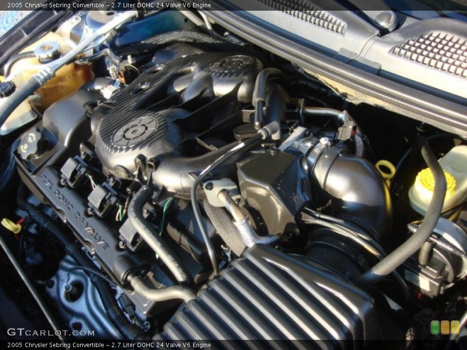 2.7 Liter DOHC 24 Valve V6 Engine for the 2005 Chrysler Sebring #60457650