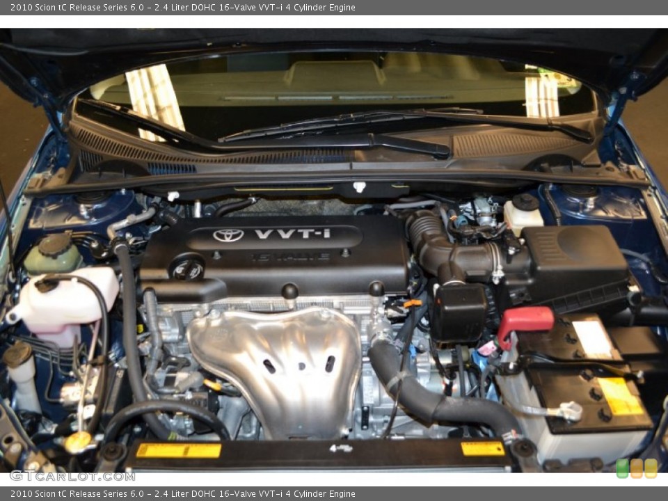 2.4 Liter DOHC 16-Valve VVT-i 4 Cylinder Engine for the 2010 Scion tC #60479611