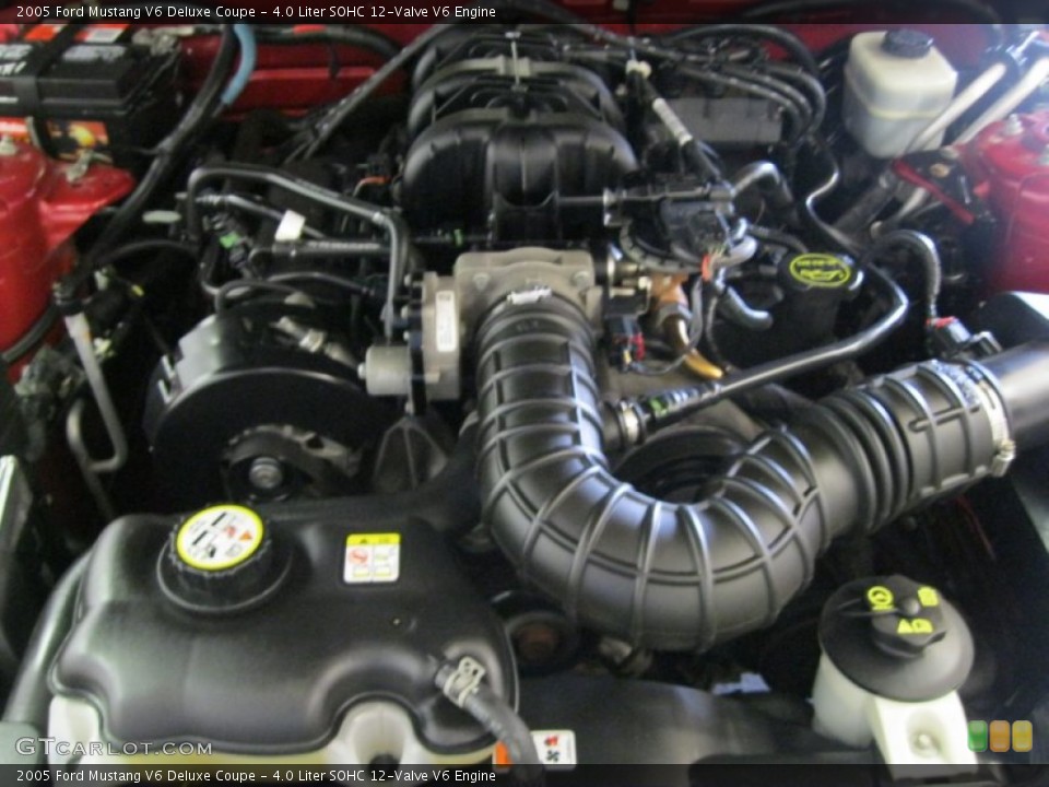 4.0 Liter SOHC 12-Valve V6 Engine for the 2005 Ford Mustang #60484550