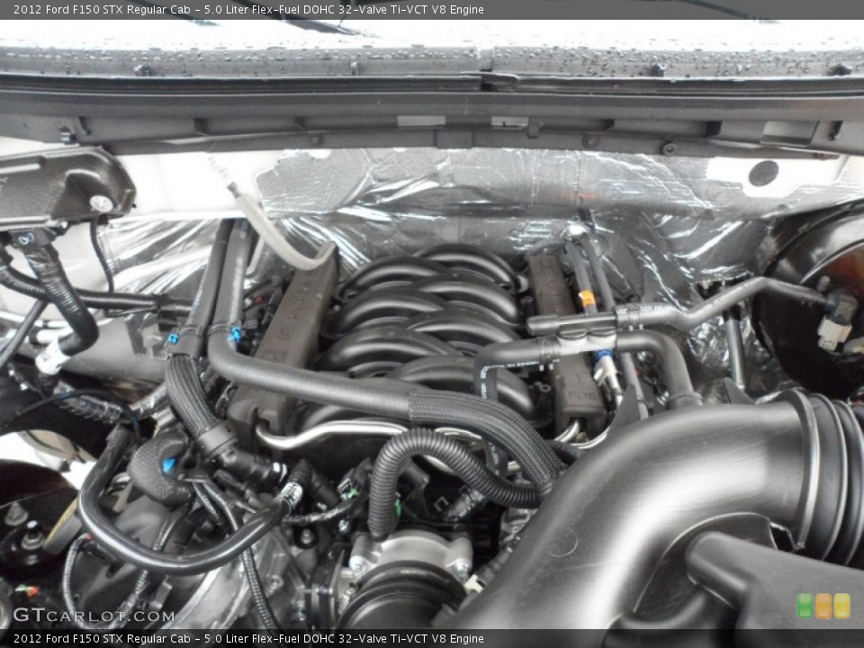 5.0 Liter Flex-Fuel DOHC 32-Valve Ti-VCT V8 Engine for the 2012 Ford F150 #60485984