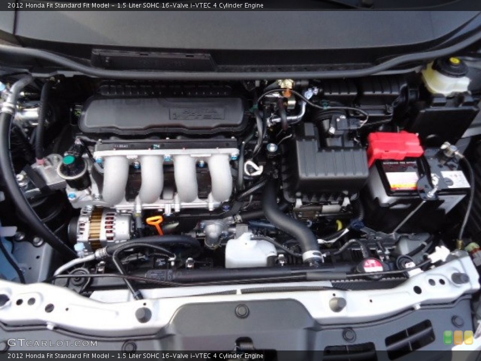 1.5 Liter SOHC 16-Valve i-VTEC 4 Cylinder Engine for the 2012 Honda Fit #60488093