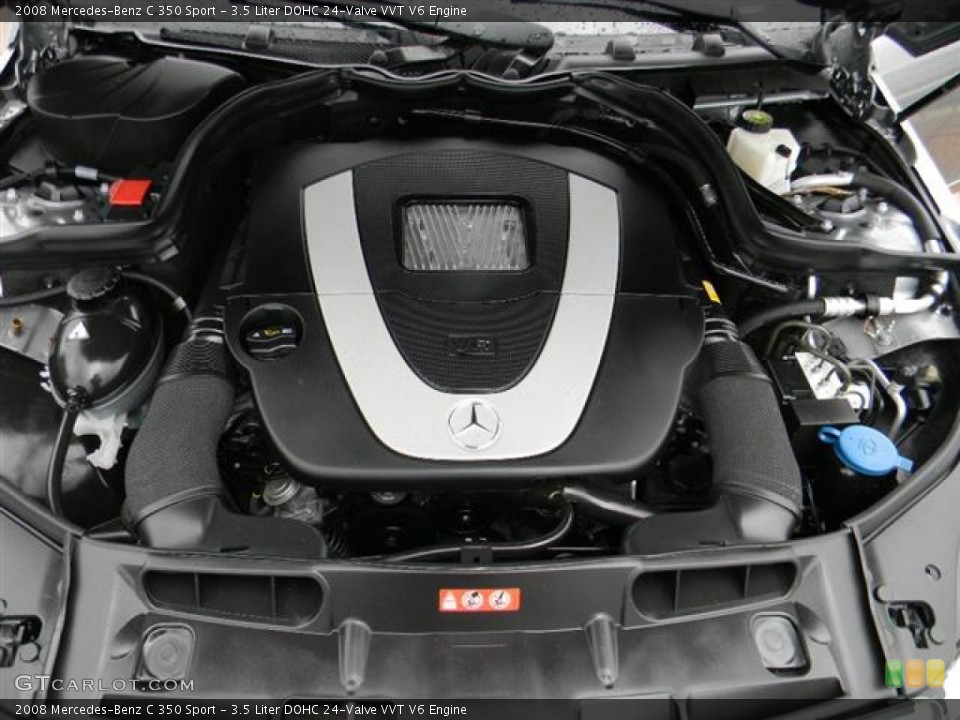 3.5 Liter DOHC 24-Valve VVT V6 Engine for the 2008 Mercedes-Benz C #60489641