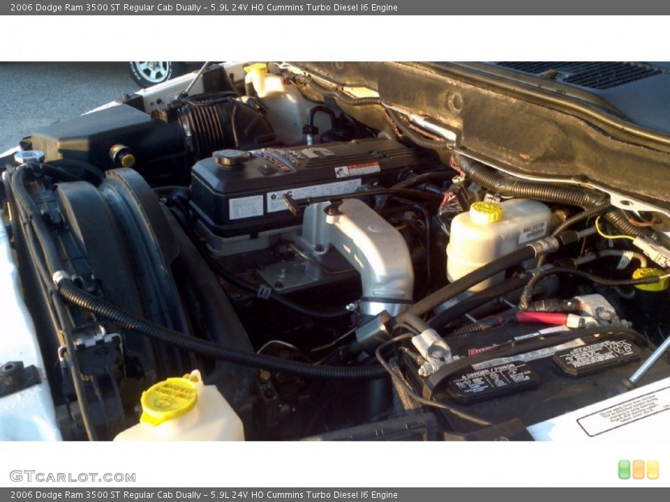 5.9L 24V HO Cummins Turbo Diesel I6 Engine for the 2006 Dodge Ram 3500 #60493559