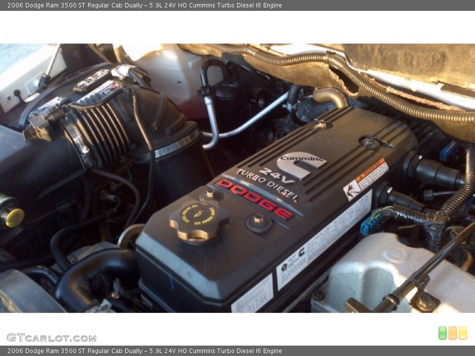 5.9L 24V HO Cummins Turbo Diesel I6 Engine for the 2006 Dodge Ram 3500 #60493568