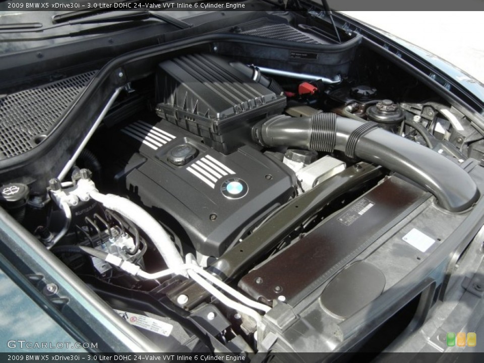 3.0 Liter DOHC 24-Valve VVT Inline 6 Cylinder Engine for the 2009 BMW X5 #60500357
