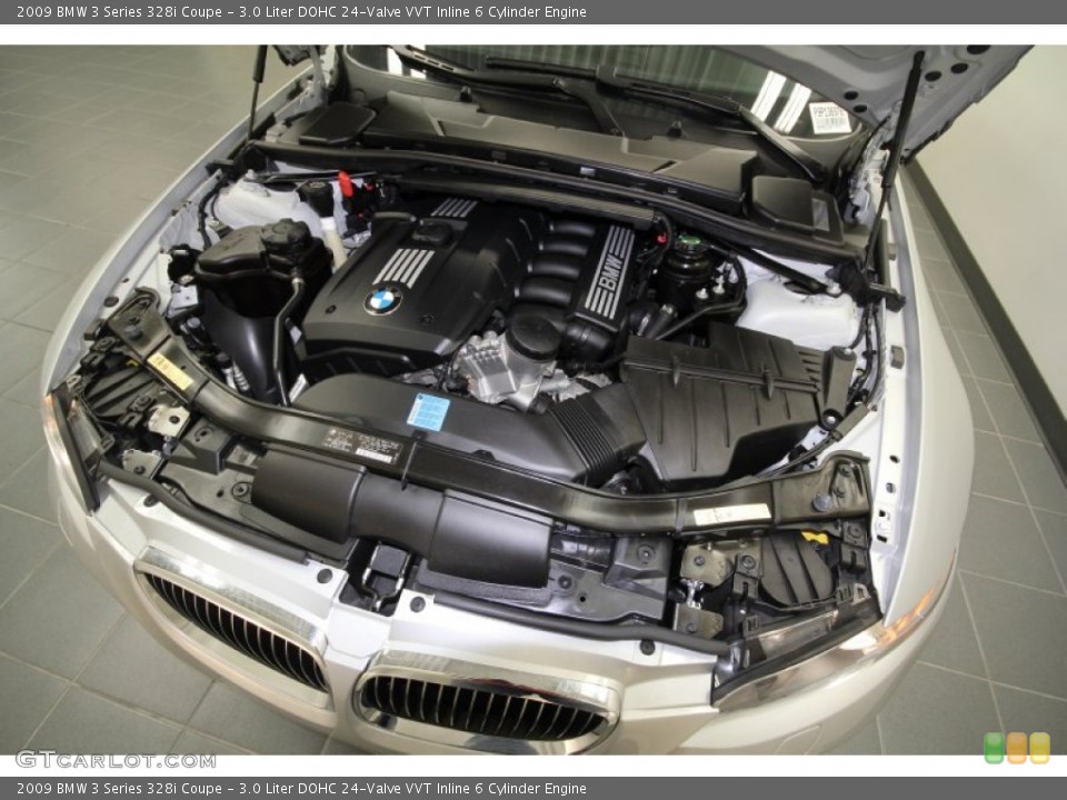 3.0 Liter DOHC 24-Valve VVT Inline 6 Cylinder Engine for the 2009 BMW 3 Series #60509862