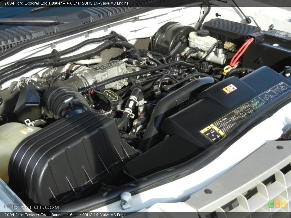 4.6 Liter SOHC 16-Valve V8 2004 Ford Explorer Engine