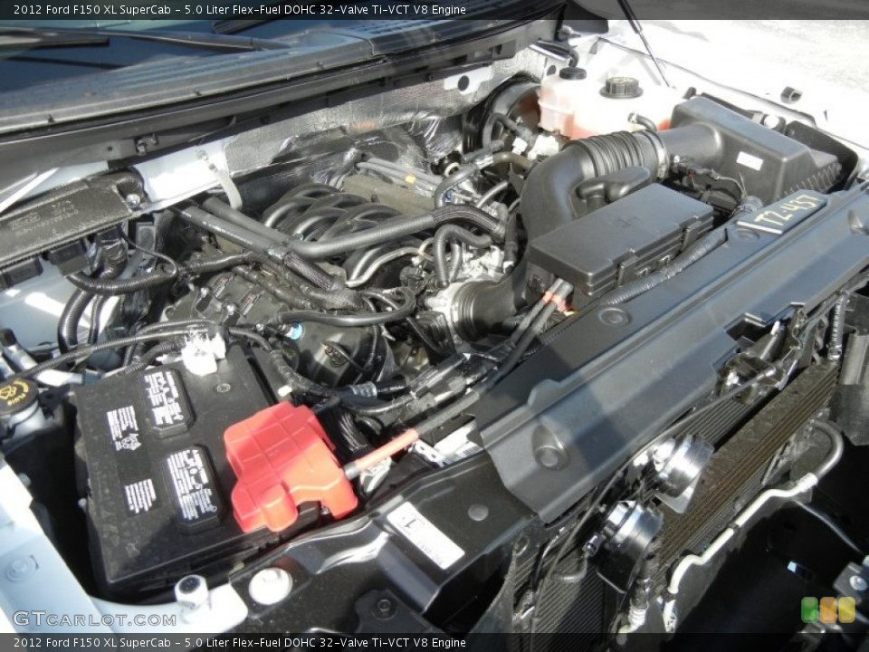5.0 Liter Flex-Fuel DOHC 32-Valve Ti-VCT V8 Engine for the 2012 Ford F150 #60511389