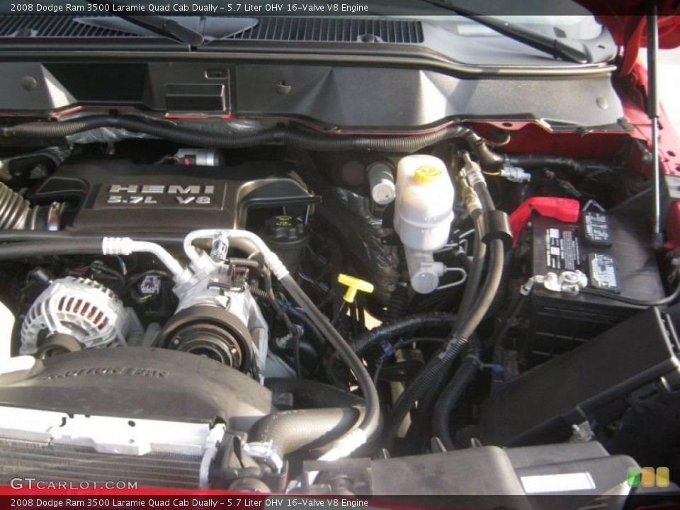 5.7 Liter OHV 16-Valve V8 Engine for the 2008 Dodge Ram 3500 #60512625