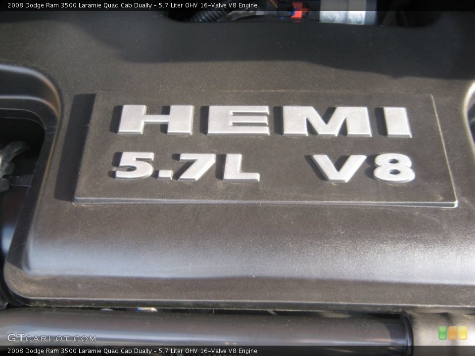 5.7 Liter OHV 16-Valve V8 Engine for the 2008 Dodge Ram 3500 #60512628