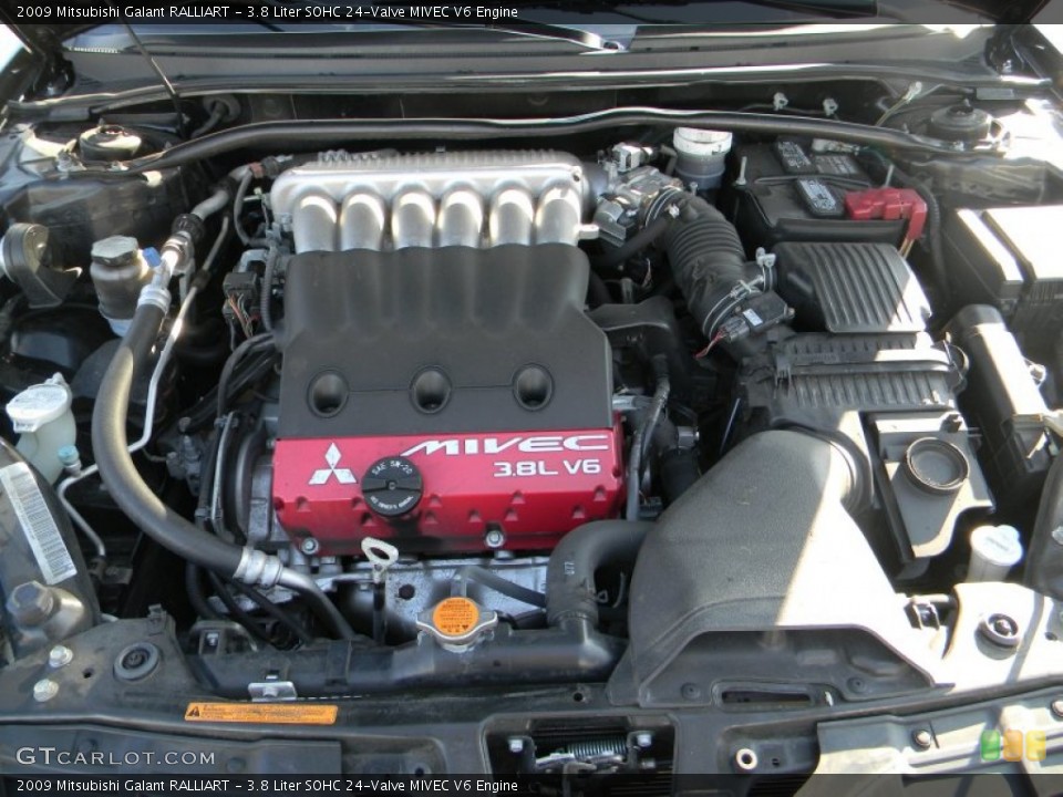 3.8 Liter SOHC 24-Valve MIVEC V6 Engine for the 2009 Mitsubishi Galant #60523945
