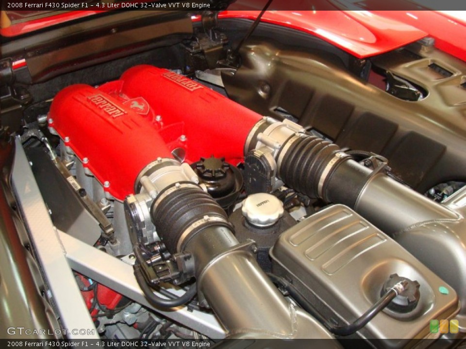 4.3 Liter DOHC 32-Valve VVT V8 Engine for the 2008 Ferrari F430 #60524131