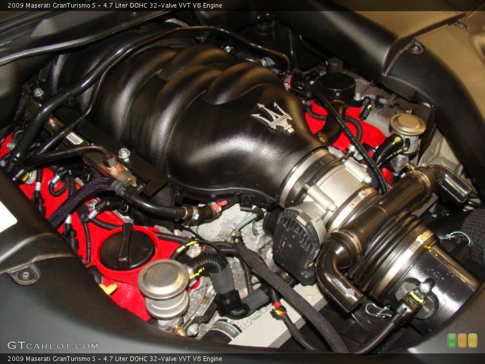 4.7 Liter DOHC 32-Valve VVT V8 Engine for the 2009 Maserati GranTurismo #60524656
