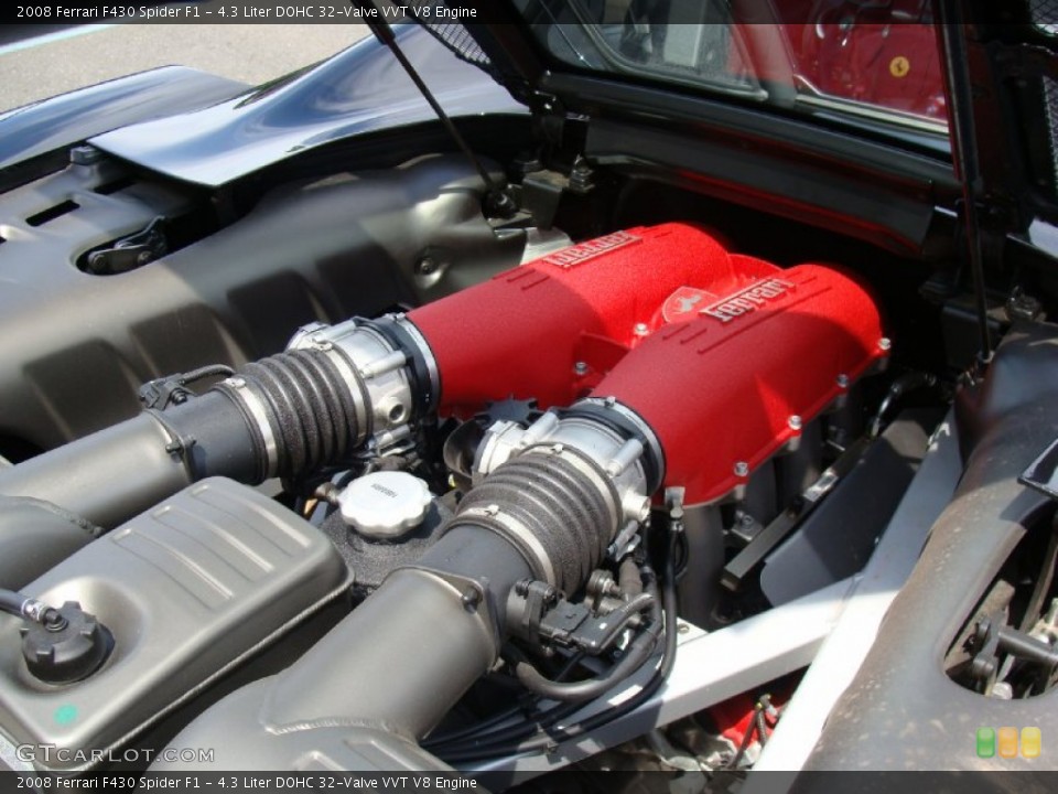 4.3 Liter DOHC 32-Valve VVT V8 Engine for the 2008 Ferrari F430 #60524962