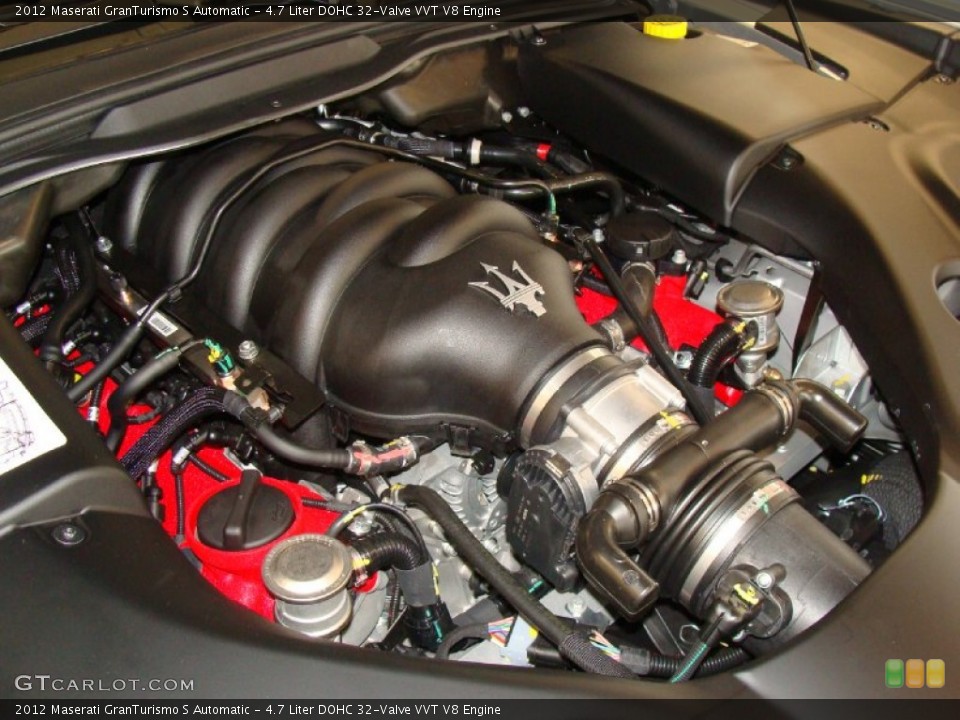 4.7 Liter DOHC 32-Valve VVT V8 Engine for the 2012 Maserati GranTurismo #60525544