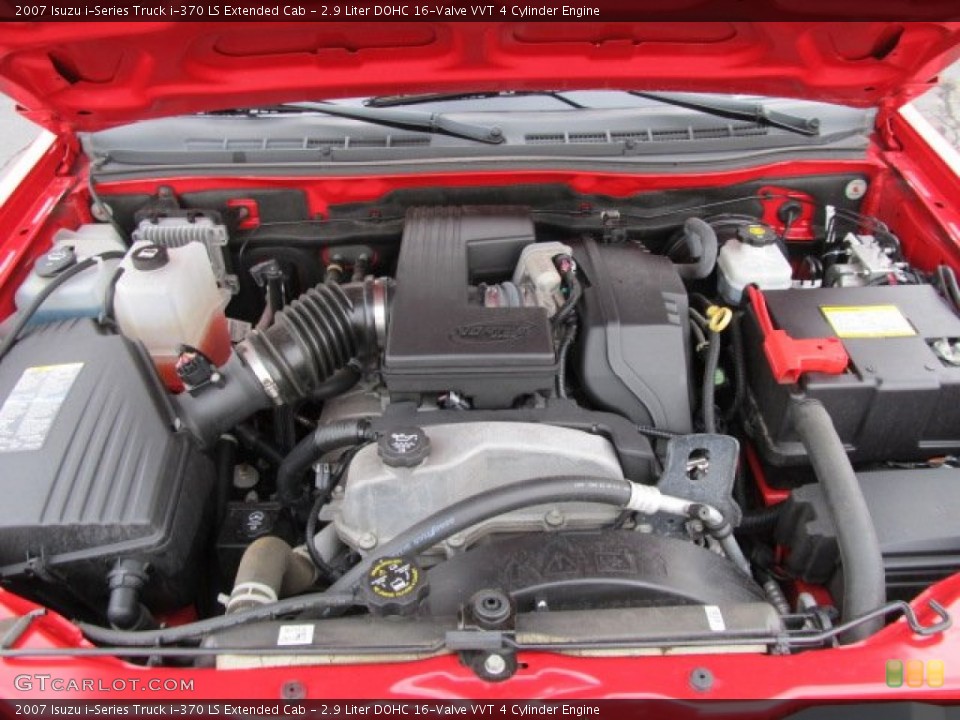 2.9 Liter DOHC 16-Valve VVT 4 Cylinder Engine for the 2007 Isuzu i-Series Truck #60543388