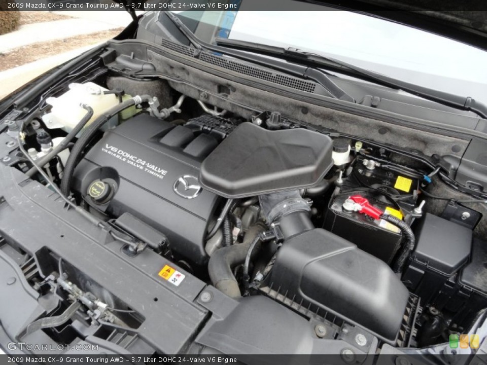 3.7 Liter DOHC 24-Valve V6 Engine for the 2009 Mazda CX-9 #60552048