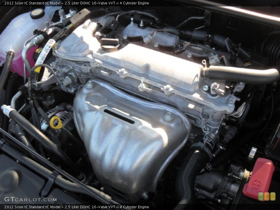2.5 Liter DOHC 16-Valve VVT-i 4 Cylinder Engine for the 2012 Scion tC #60552957